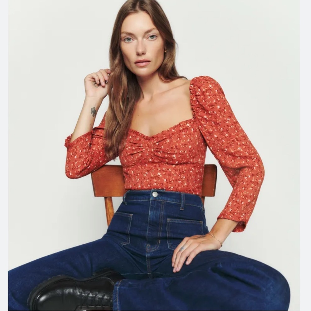 NEW Reformation- Meriah Top - size 0 (not sold anymore) - tag still on